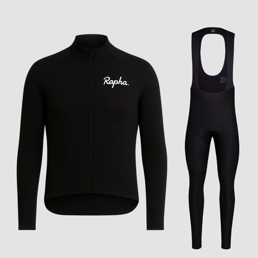 Rapha | Long Sleeve Professional Cycling Set Black