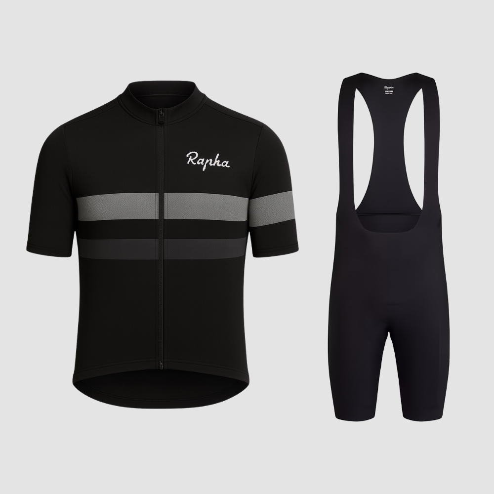 Rapha | Professional Cycling Set Black White