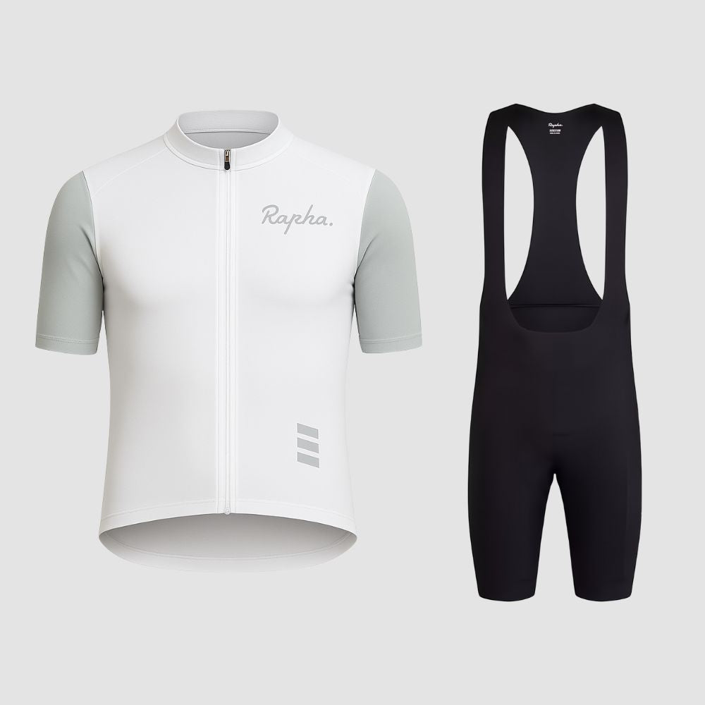 Rapha | Professional Cycling Set White Grey