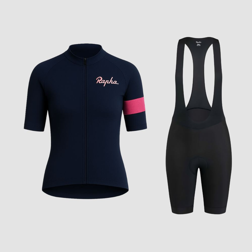 Rapha | Professional Women's Cycling Set Black Pink