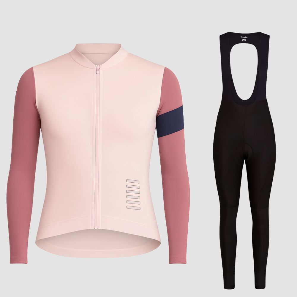 Rapha | Long Sleeve Women's Cycling Set Pink