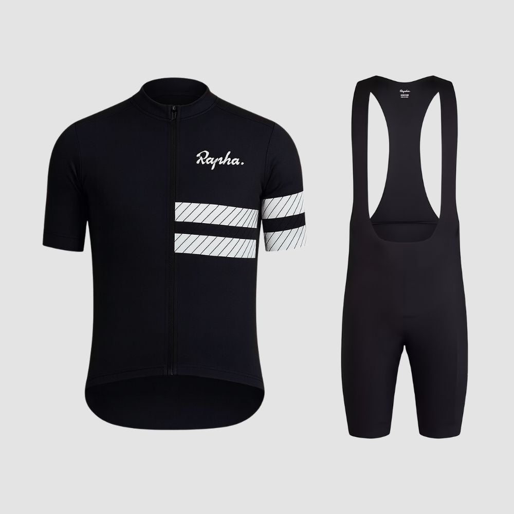 Rapha | Professional Cycling Set Black White