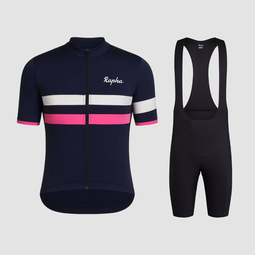 Rapha | Professional Cycling Set Dark Blue Pink