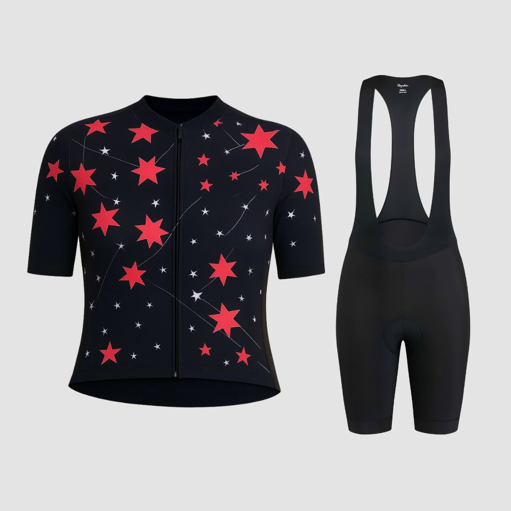 Rapha | Professional Women's Cycling Set Black Red