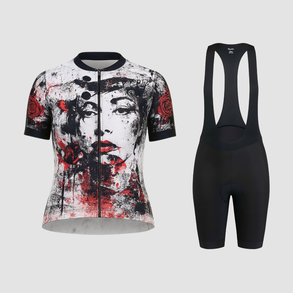 Rapha | Professional Women's Cycling Set White Black Red