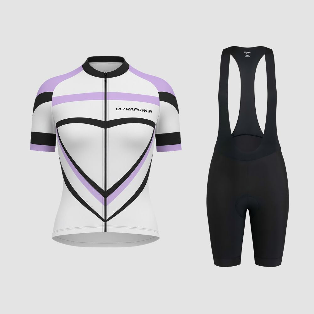 Rapha | Professional Women's Cycling Set White Lavender